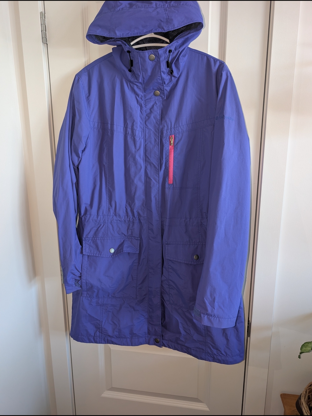 Columbia Purple/Blue Windbreaker